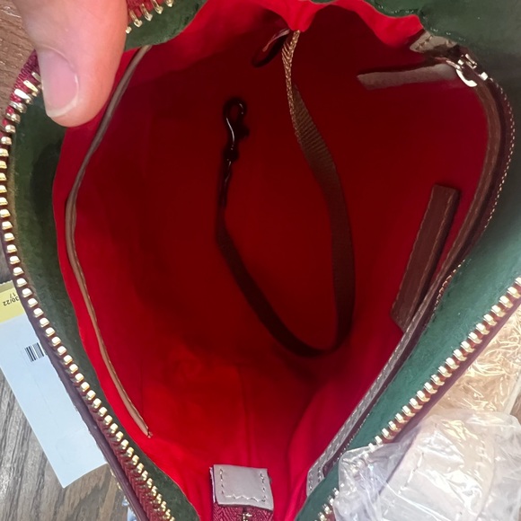 Dooney & Bourke Florentine Allison Crossbody in Light Taupe NWT - Picture 9 of 12